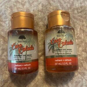 *5/$30* Tree Hut Coco Colada Foaming Gel Wash Set